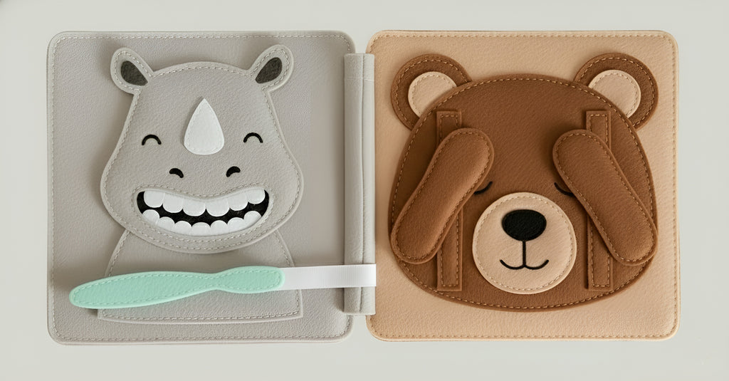 Personalized Quiet Book for Baby, Handmade Felt Quiet Book, Animal Safari Busy Book, Montessori Toy for Baby Boy Girl, Custom Name Baby Gift