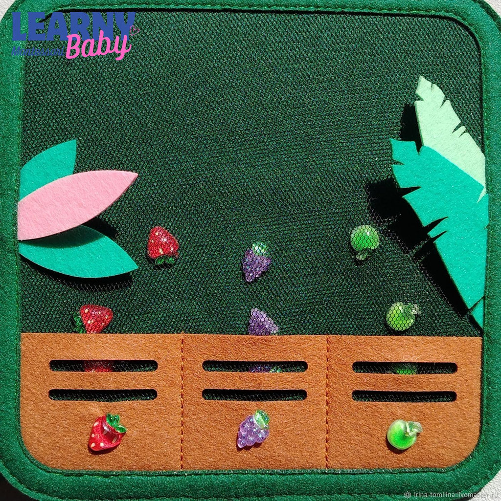 Personalized Capybara Busy Book for Toddlers, Handmade Felt Quiet Book, Animal Activity Book, Montessori Sensory Baby Toy QBLB73