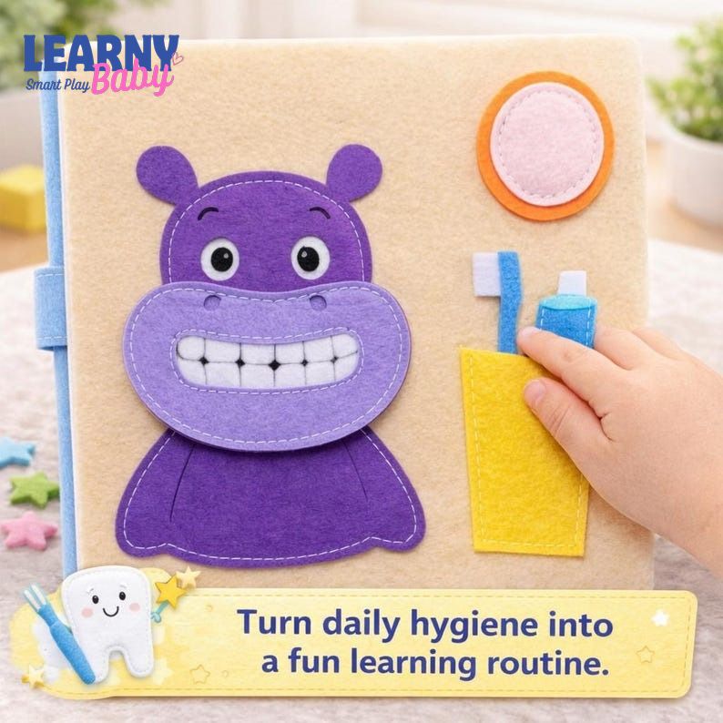 Activity Busy Book, Montessori educational book for kids, Personalized Quiet Book for Toddlers, Personalized book, Felt busy book