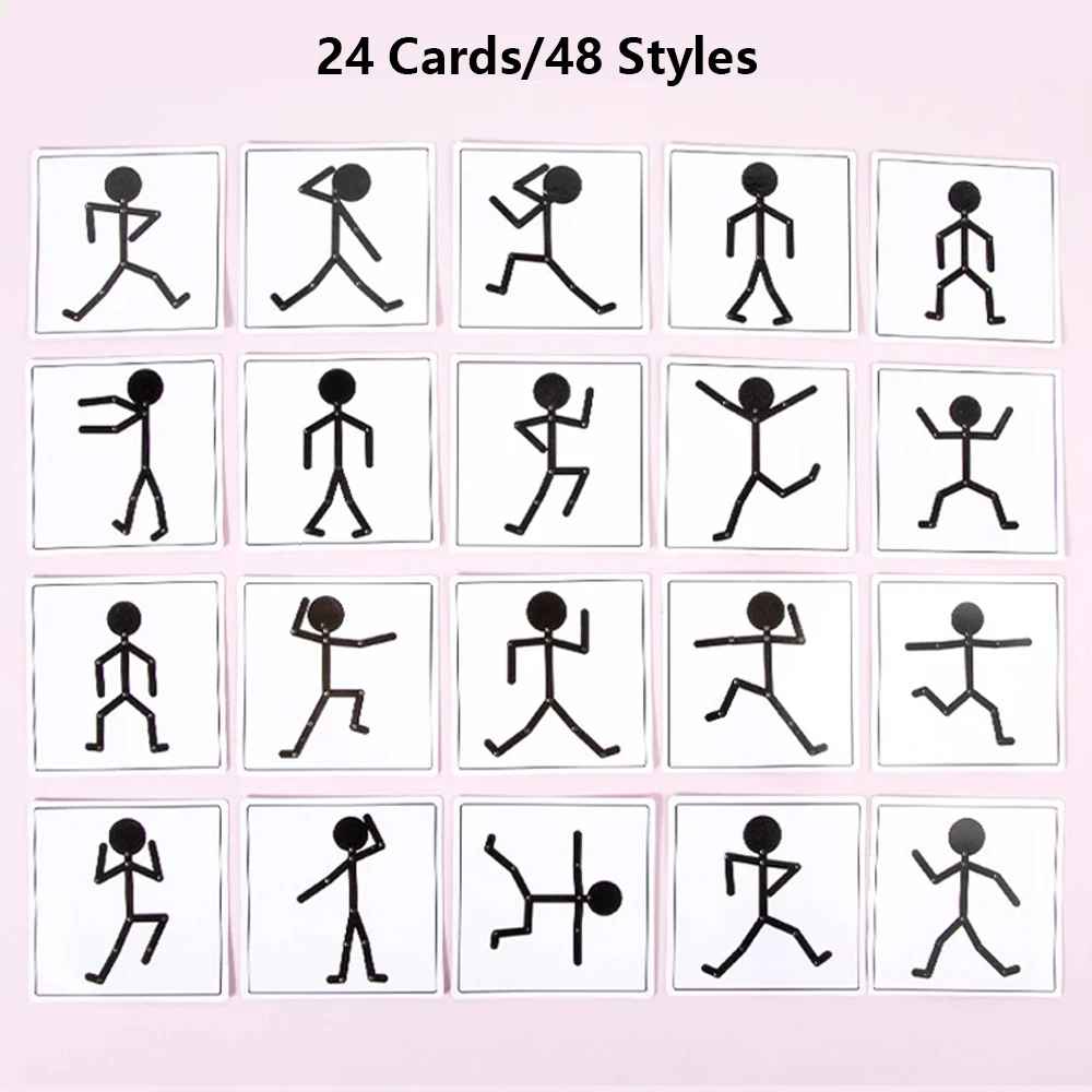 Creative Pose Matching Puzzle – Fine Motor & Logical Thinking Educational Game (Ages 3+)