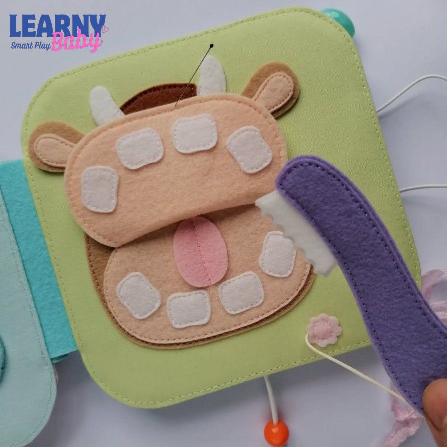 Montessori Personalized Quiet Book for Toddlers, Custom Name Felt Busy Book, Sensory Activity Toy, Fine Motor Learning Gift