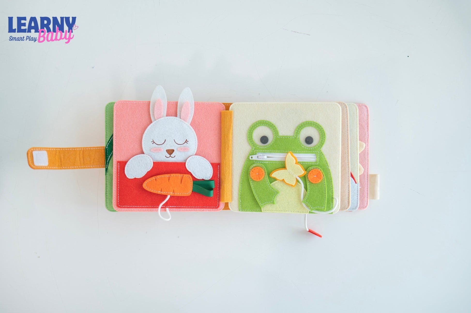 Personalized Montessori Quiet Book for Toddlers, Custom Name Busy Book, Felt Sensory Activity Book, Fine Motor Skills Toy, Screen-Free Gift