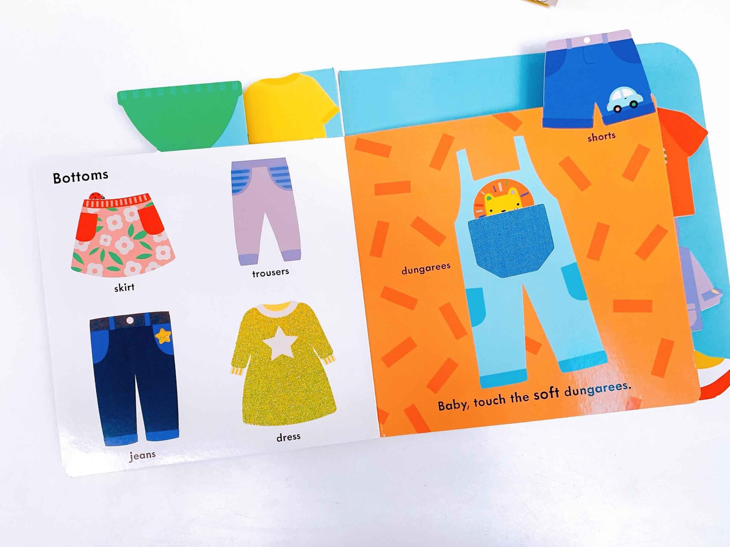 Baby Touch: Get Dressed : A touch-and-feel playbook