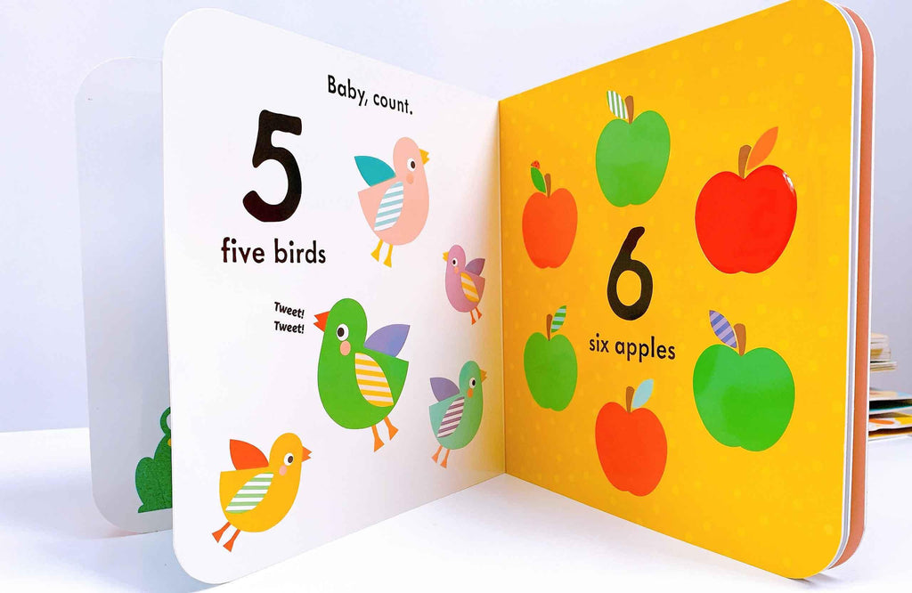 Baby Touch: 123 – Touch-and-Feel Numbers Board Book for Babies