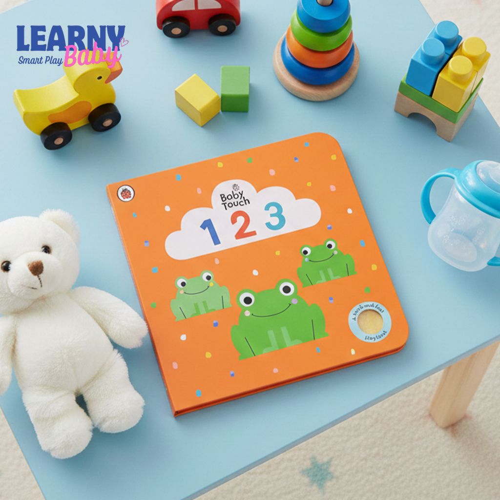 Baby Touch: 123 – Touch-and-Feel Numbers Board Book for Babies