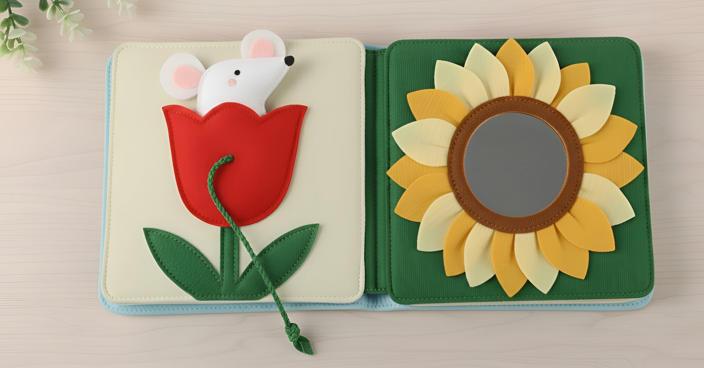 Personalized Birthday Gift for Baby, Handmade Felt Quiet Book, Customized Montessori Activity Book, New Year Present, Busy Book for Toddlers