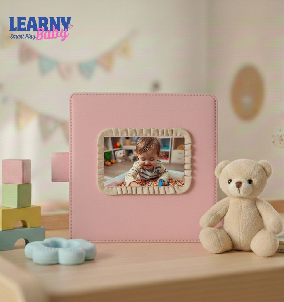 Personalized Montessori Quiet Book for Toddlers, Custom Name & Photo Busy Book, Sensory Fine Motor Learning Toy, Screen Free Ages 1–4