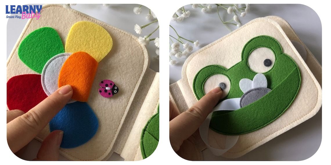 Personalized Montessori Quiet Book for Toddlers, Custom Name & Photo Busy Book, Sensory Fine Motor Learning Toy, Screen Free Ages 1–4