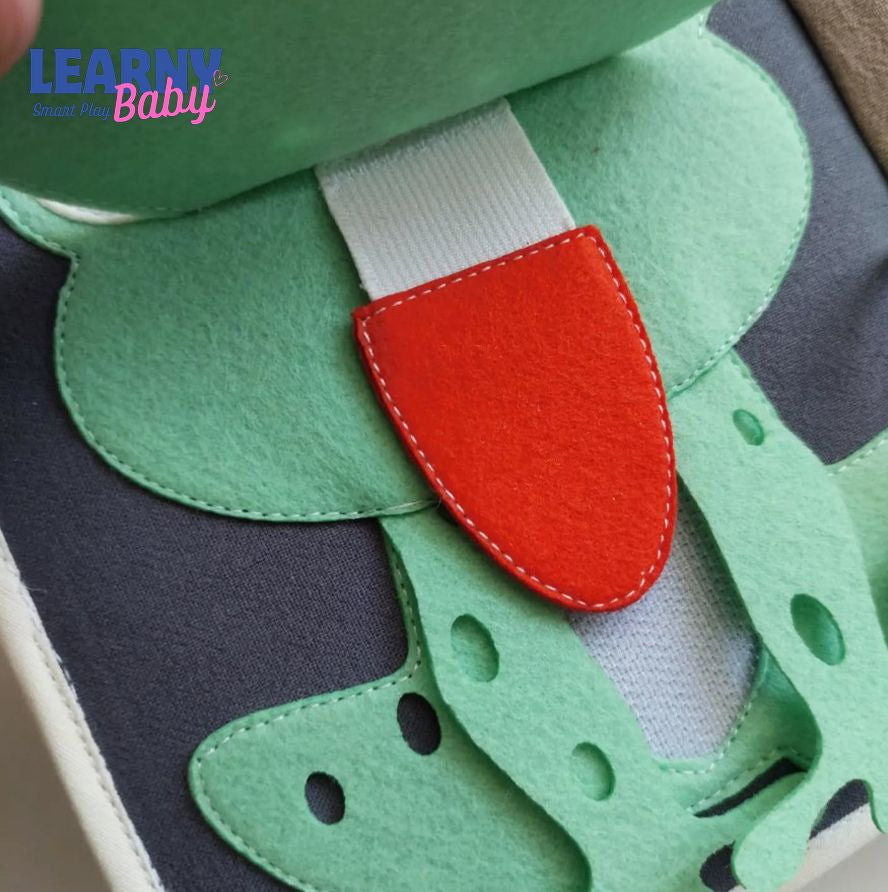 Personalized Felt Quiet Book for Toddlers, Montessori Busy Book, Sensory Activity Toy, Custom Name Soft Book, Travel Learning Gift for Kids 1-4