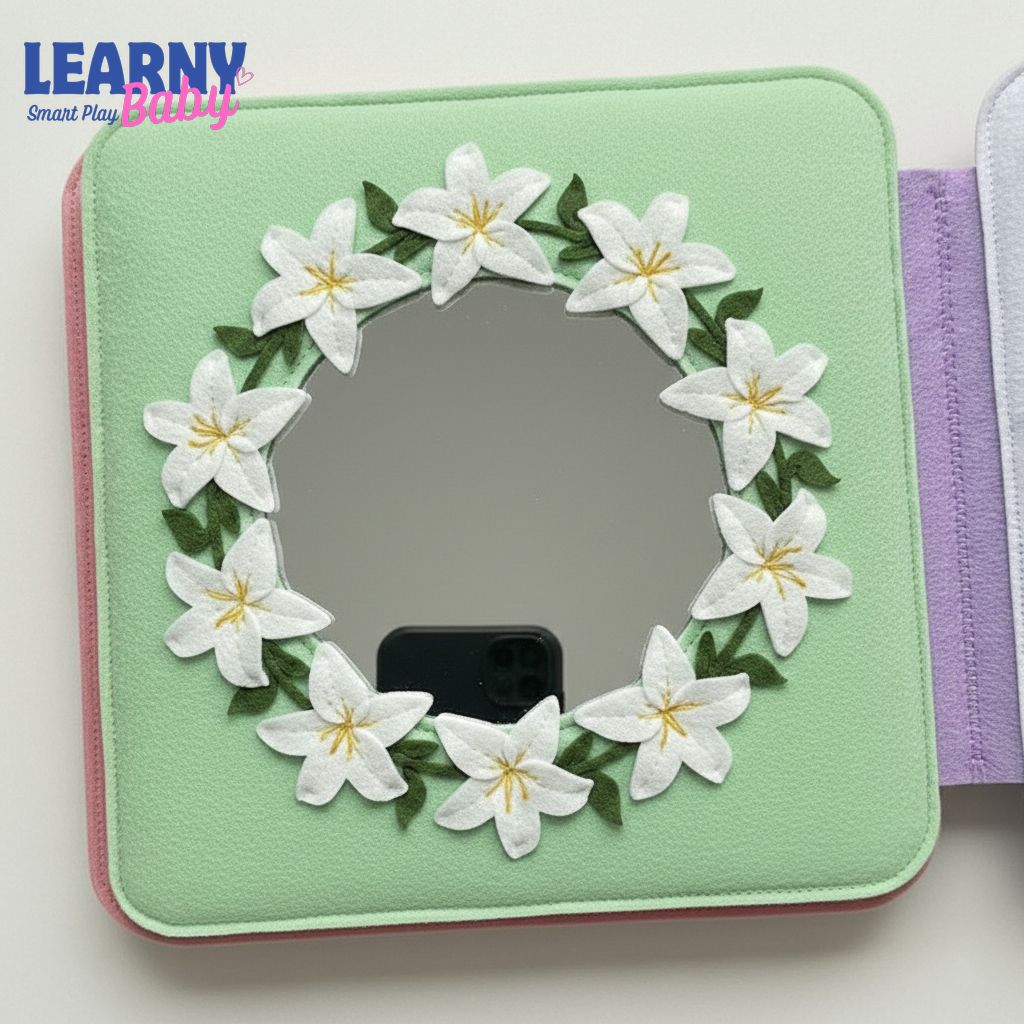 Personalized Easter Quiet Book for Kids – Custom Name Sensory Busy Book, Bunny & Egg Learning Activity Book, Easter Gift for Toddlers