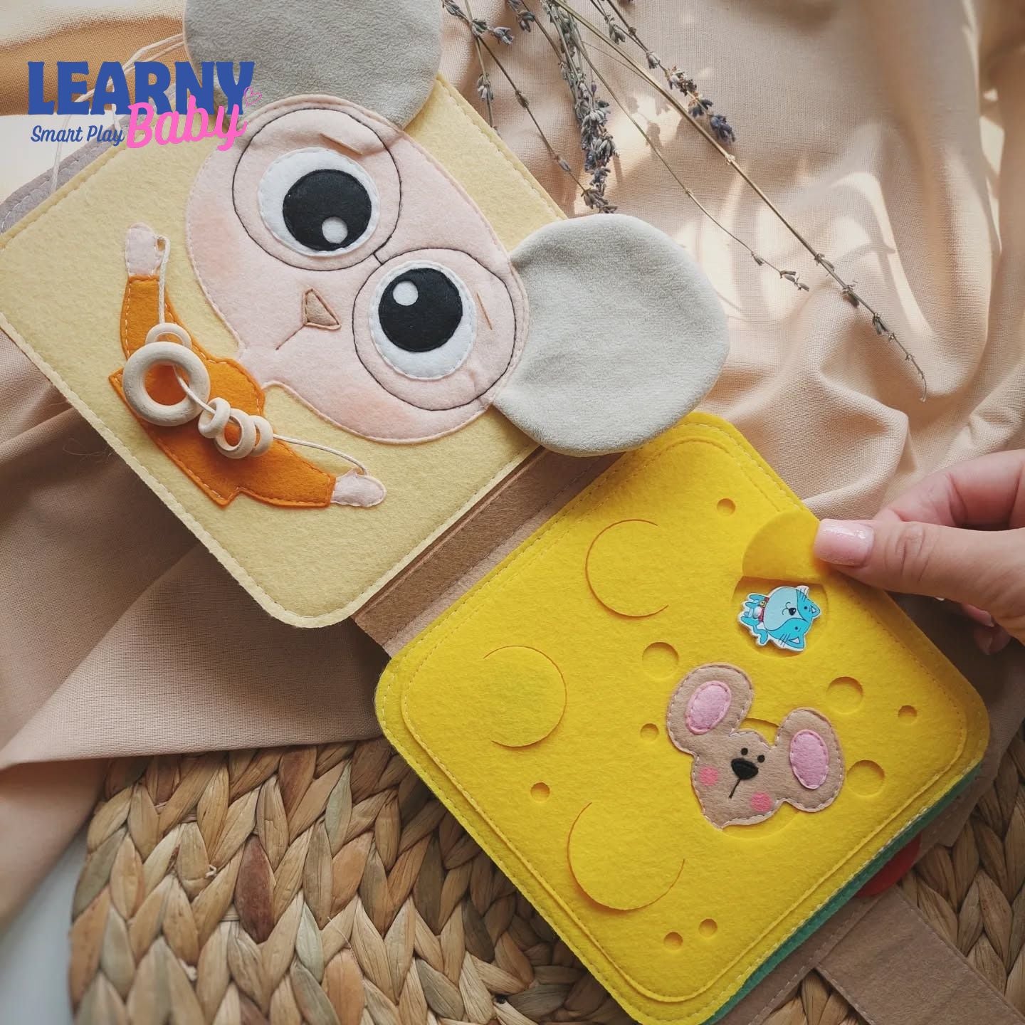 Montessori Educational Toy for Toddlers, Interactive Learning Activity for Kids, Fine Motor Skills Toy, Screen-Free Developmental Gift