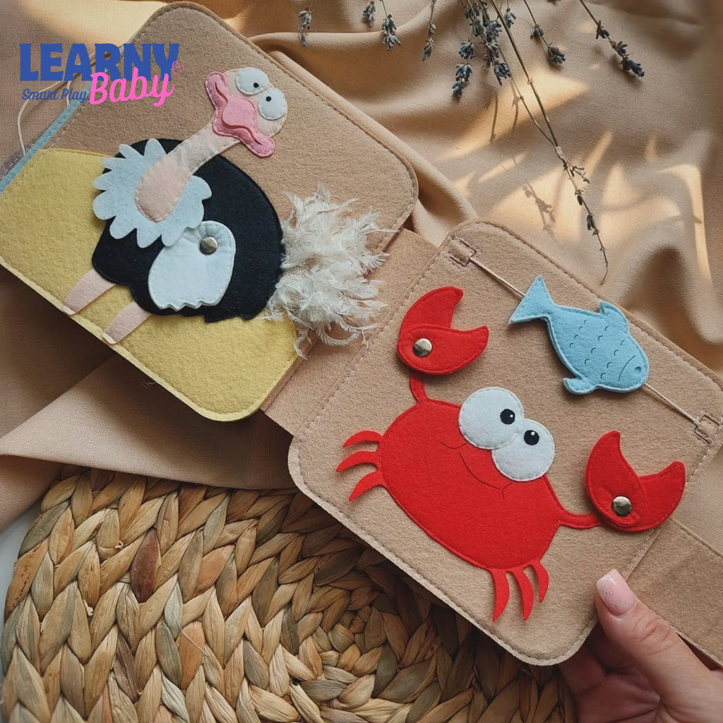 Montessori Educational Toy for Toddlers, Interactive Learning Activity for Kids, Fine Motor Skills Toy, Screen-Free Developmental Gift