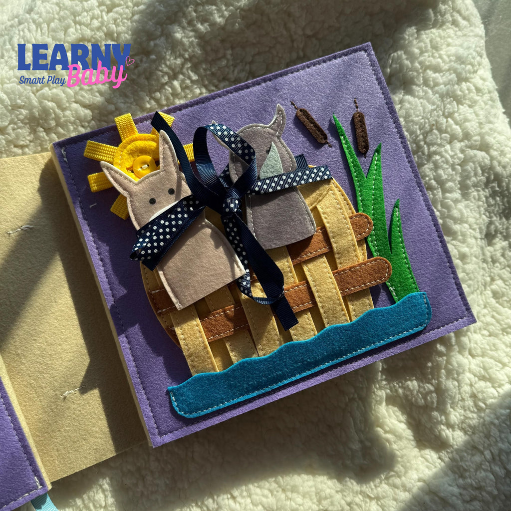 My Bible Felt Quiet Book for Toddlers – Christian Busy Book, Montessori Soft Activity Book for Kids