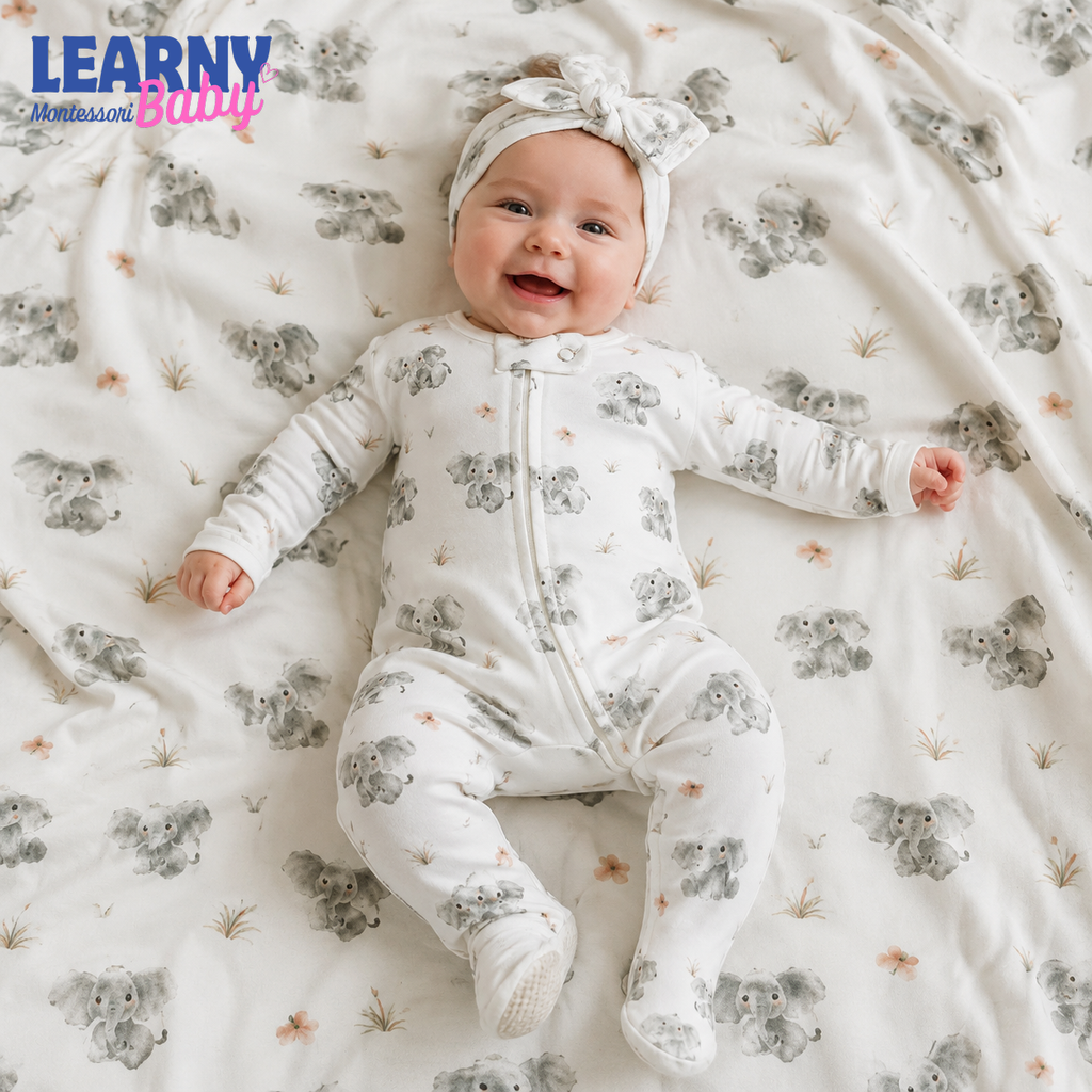 Koala Bamboo Baby Zippy Footie – Soft Newborn Sleepwear
