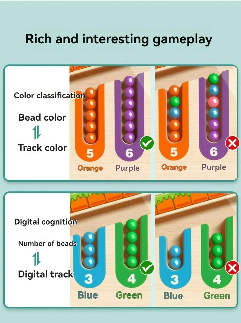 Children Magnetic Maze Walking Ball Toy – Early Education Puzzle for 3+ Years, Focus & Logic Training