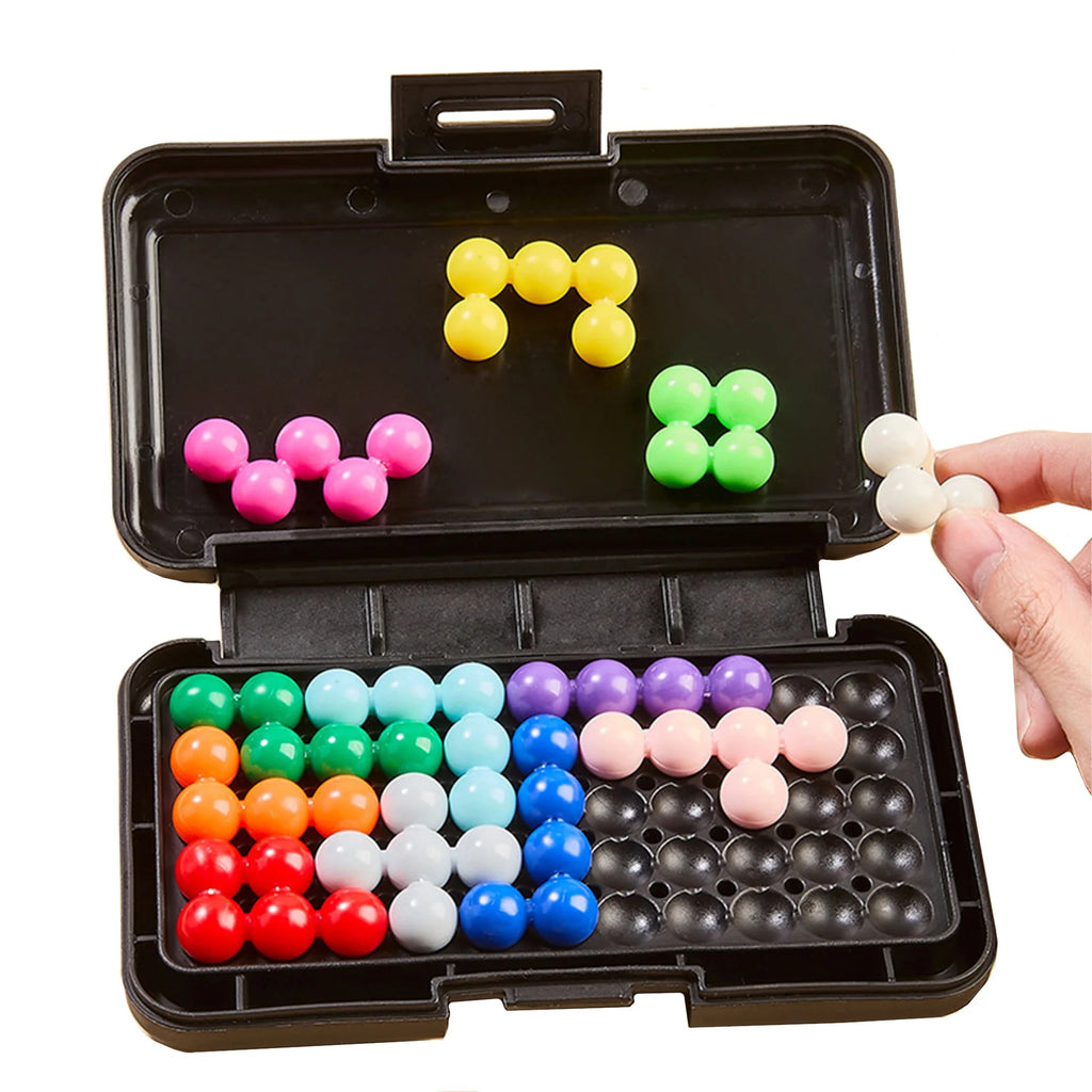 Montessori Logical Thinking Travel Puzzle – Brain Teaser Mind Game for Kids & Adults