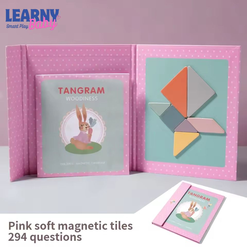 Montessori Geometry Brain Teaser – Travel-Friendly Logical Thinking & Shape Matching Game (Ages 4+)