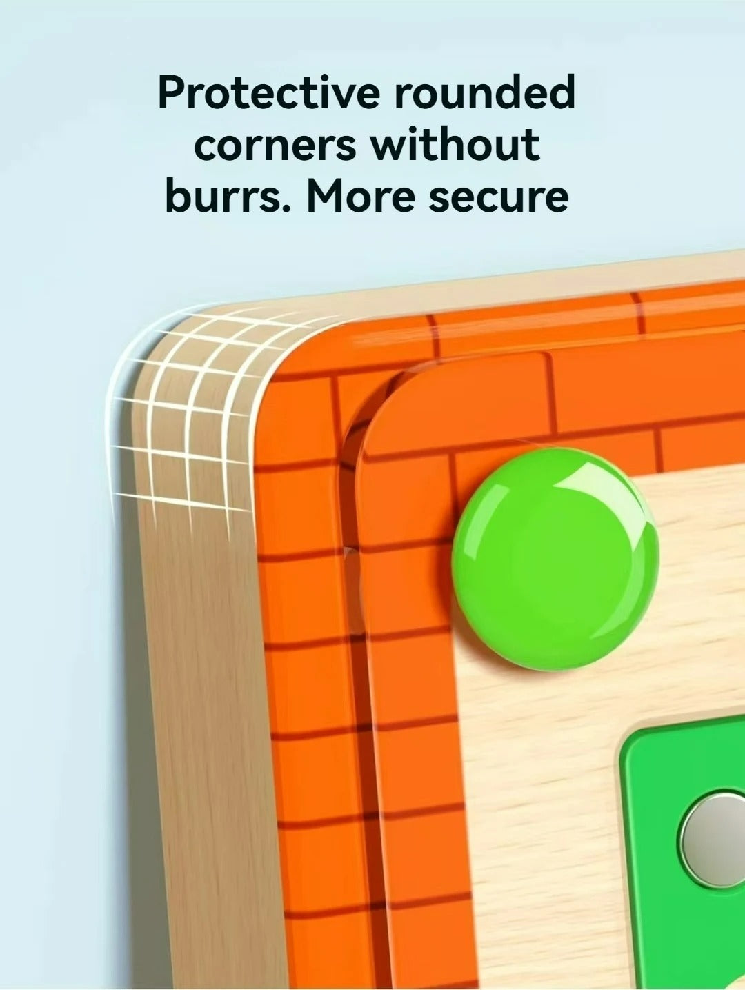 Children Magnetic Maze Walking Ball Toy – Early Education Puzzle for 3+ Years, Focus & Logic Training