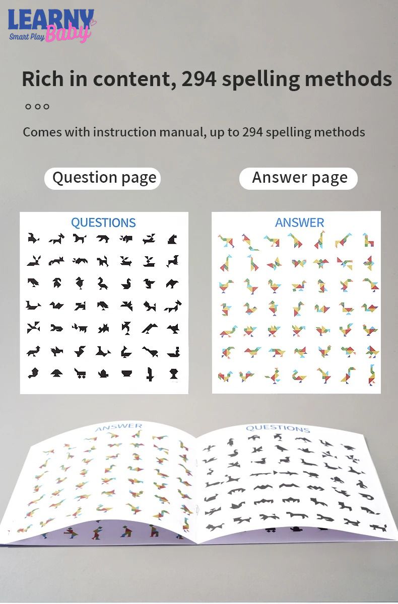 Montessori Geometry Brain Teaser – Travel-Friendly Logical Thinking & Shape Matching Game (Ages 4+)