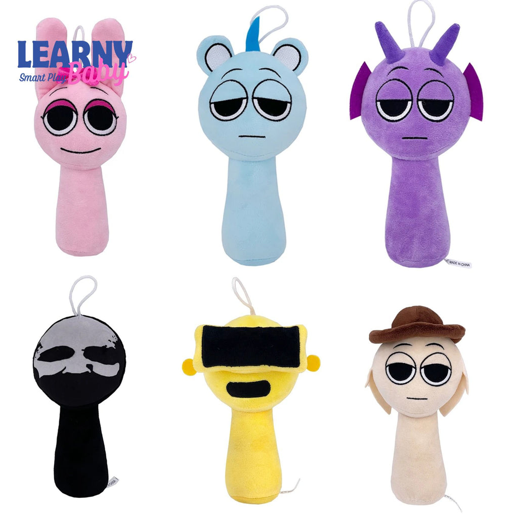 Sprunki Plush Toy – Soft Stuffed Sprunki Doll Cartoon Pillow for Kids, Birthday & Christmas Gift