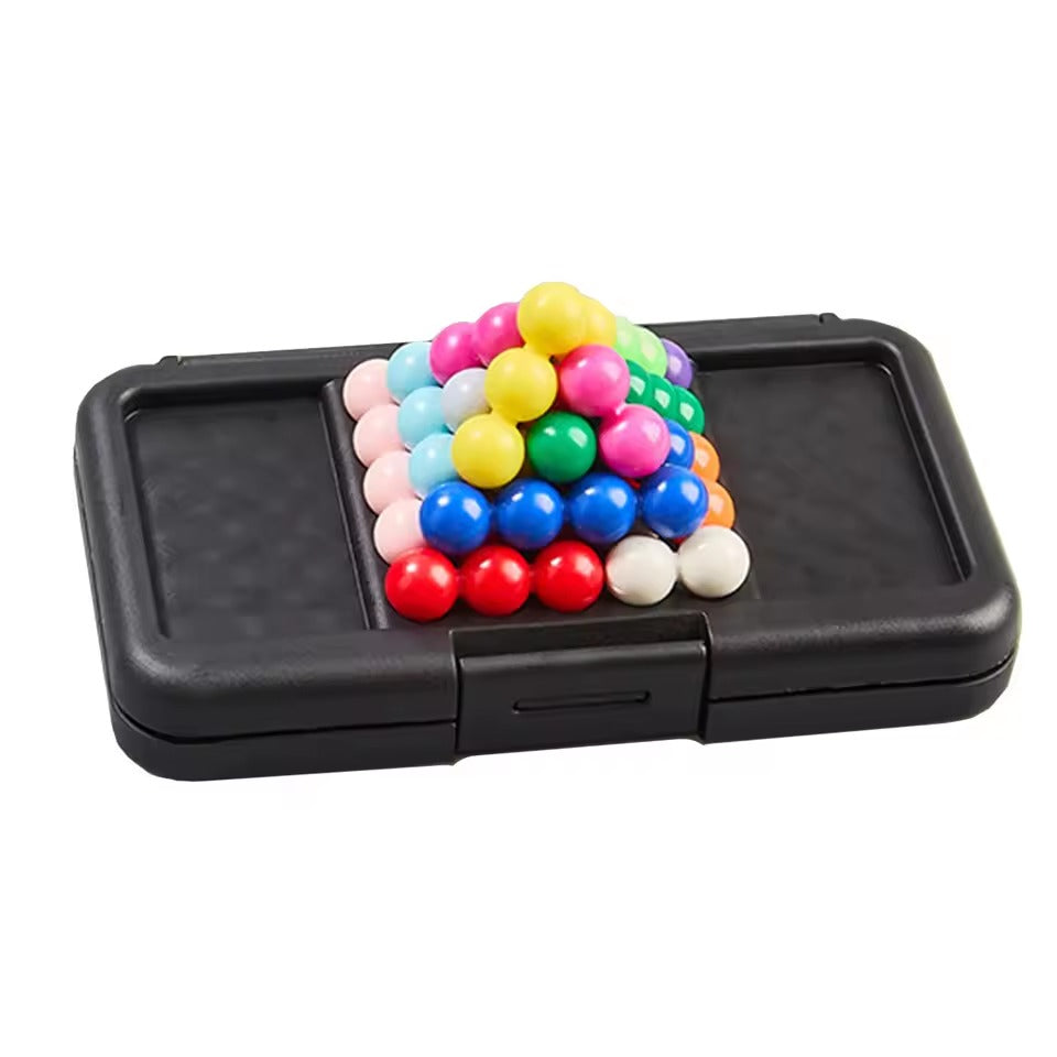 Montessori Logical Thinking Travel Puzzle – Brain Teaser Mind Game for Kids & Adults