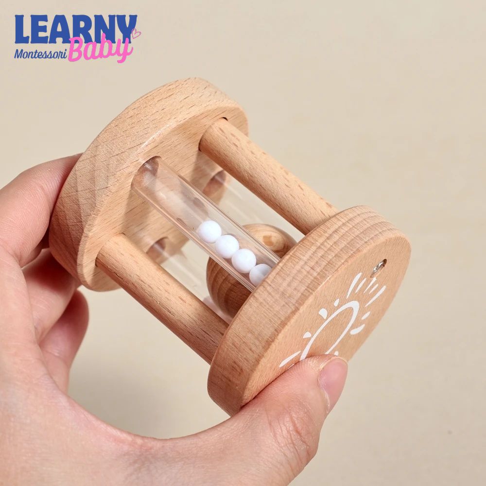 Montessori Wooden Musical Instrument Set for Babies, Drum and Xylophone Music Toy, Early Learning Sensory Toy for Toddlers