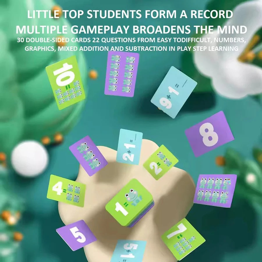 Montessori Frog Balance Math Toy for Kids – Educational Addition & Subtraction Learning Scale for Early Math Skills