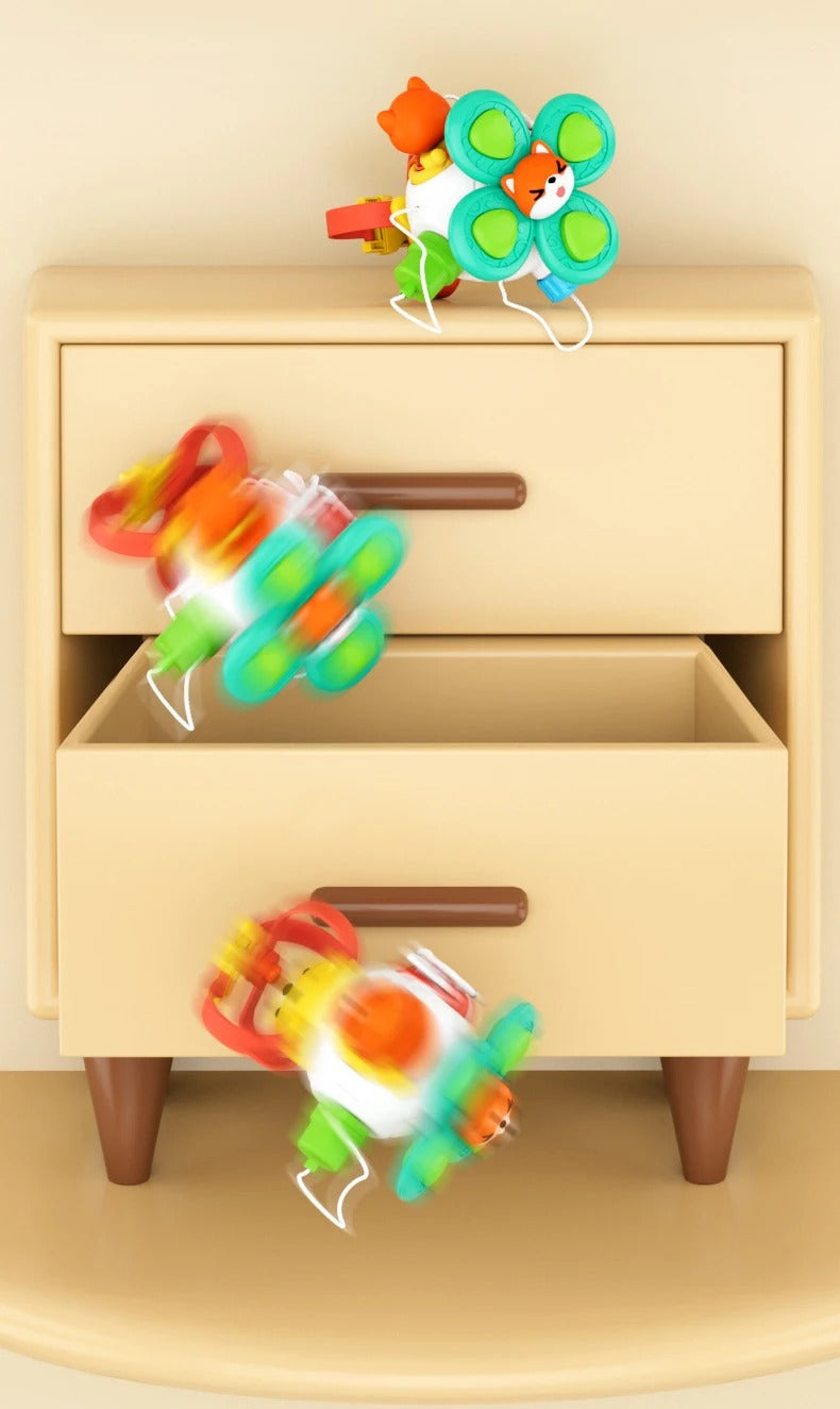 Baby Busy Board Cube Sensory Toy – Educational Toddler Learning Activity Box with Locks, Fine Motor Skills Travel Toy