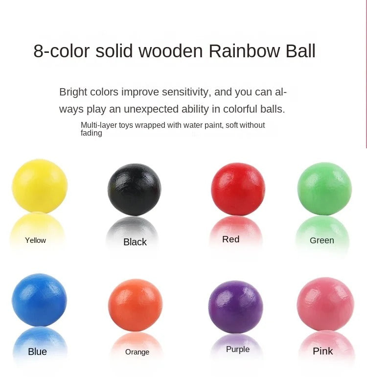 Montessori Educational Toy for Kids, 1/5 Tube Clip Beads Logic and Concentration Fine Motor Skills Training Game