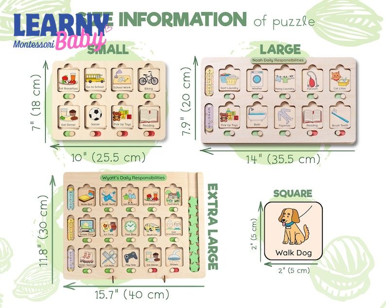 Chore chart for kids, Montessori toy, Toddler routine chart, Homeschool planner, Visual schedule, Responsibility chart, Birthday kids gifts