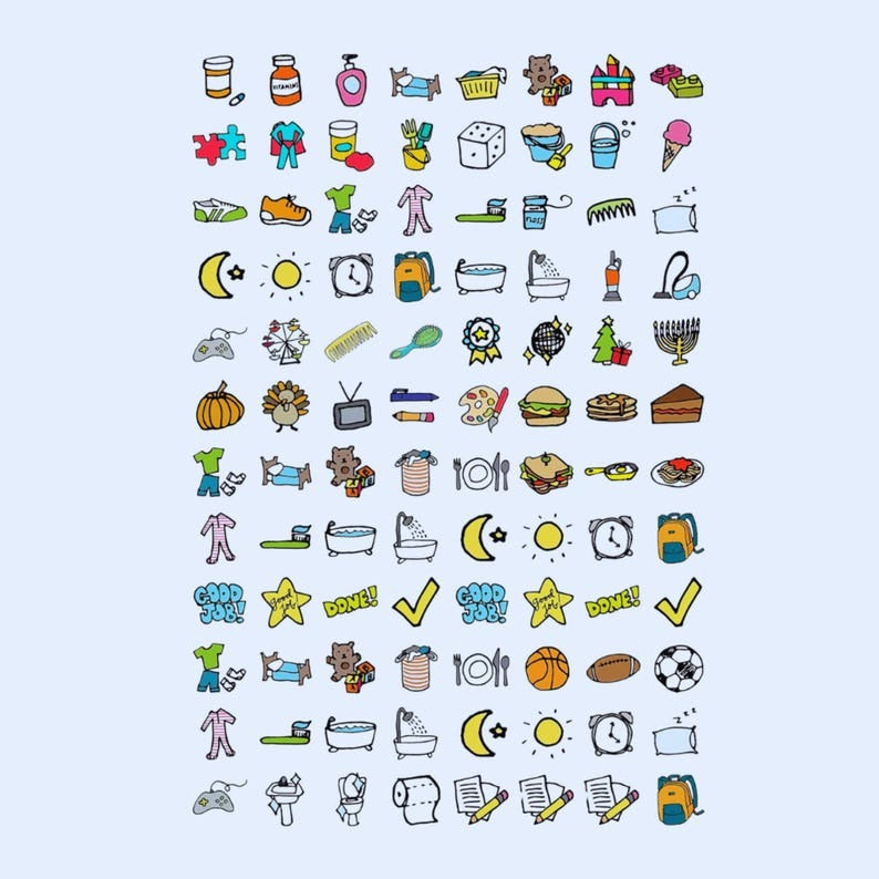 Customized Wooden Toddler Routine Chart, Visual Schedule for Kids, Daily Routine chart, Chore Chart for Kids, Homeschool Schedule