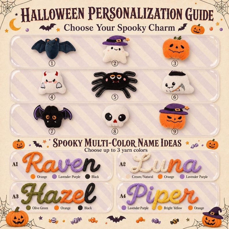 Personalized Ghost Halloween Candy Bag, Custom Name Trick or Treat Bucket