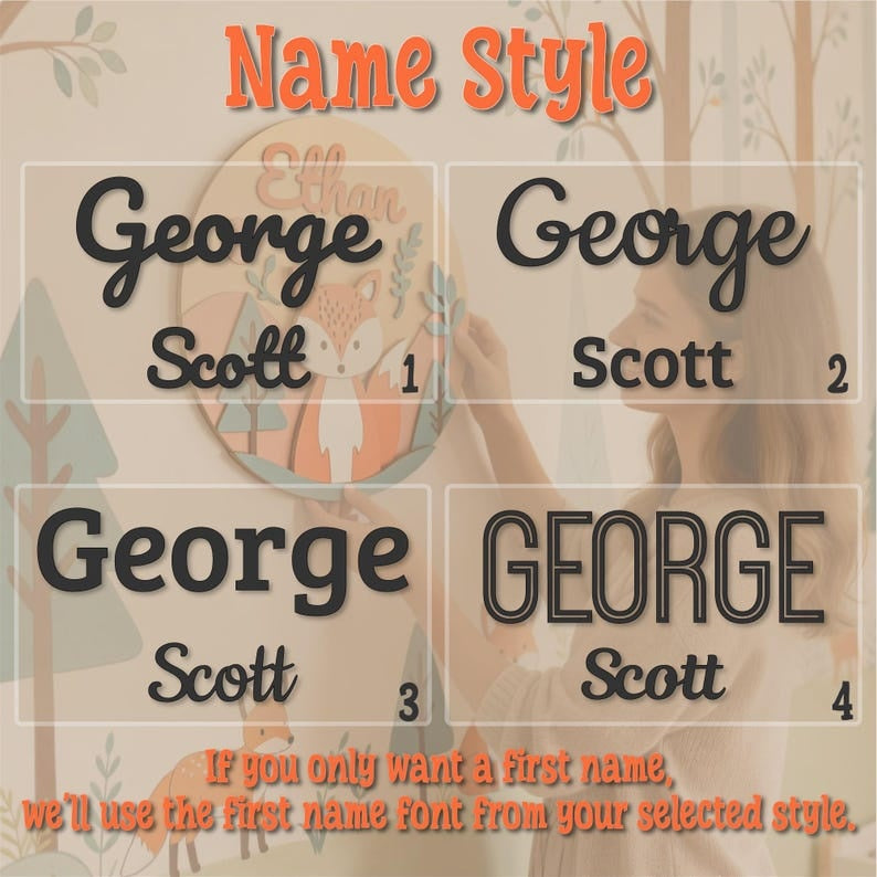 Personalized Wooden Ocean Name Sign, Custom Nursery Wall Decor, Sea Animals Baby Shower Gift