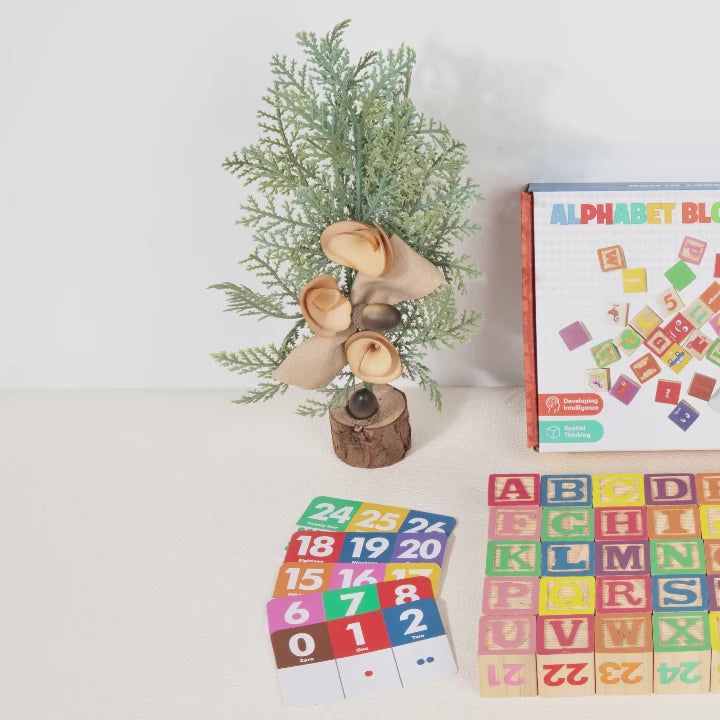 Educational ABC Letter, Number & Animal Learning Toy for Toddlers – Preschool Early Learning Puzzle (Ages 3+)